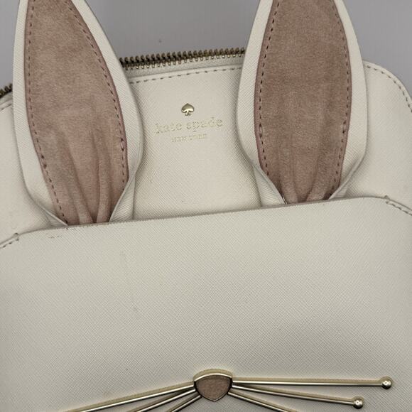 Kate Spade New York Women's Maise Rabbit Satchel Purse Handbag Crossbody Small - Picture 7 of 16